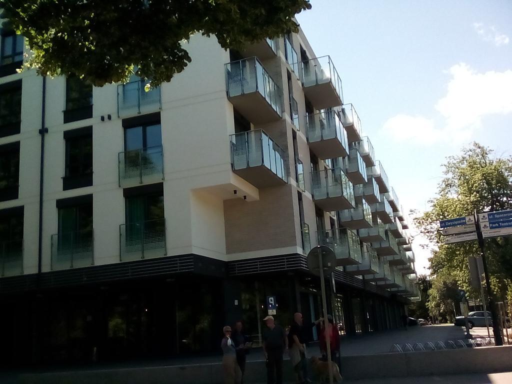 Appartamento Karmazynowy Apartament Nad Morzem Kołobrzeg Esterno foto